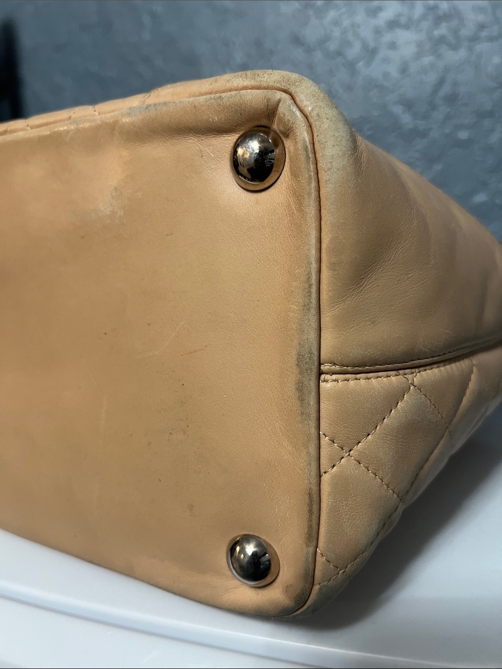 🧡 CHANEL Quilted Calfskin Large Cambon Tote Bag - Picture 9 of 17